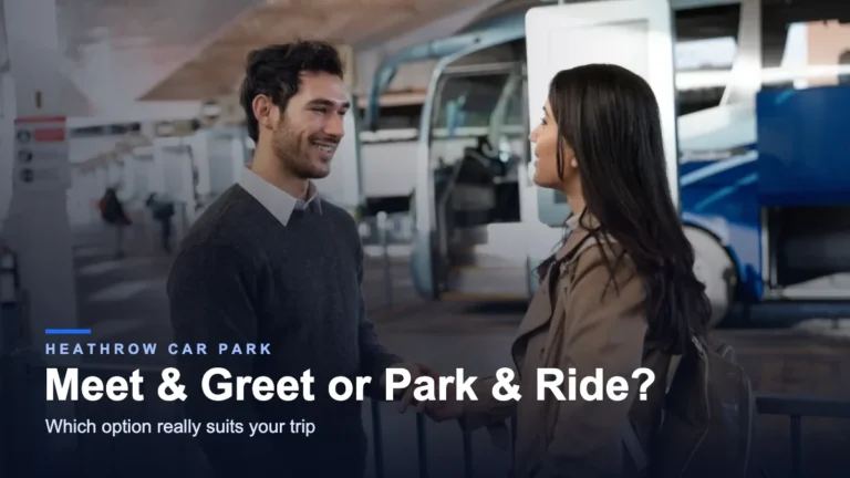 Read more about the article Heathrow Meet & Greet vs Park & Ride: Which Is Better for You? (2026 Guide)